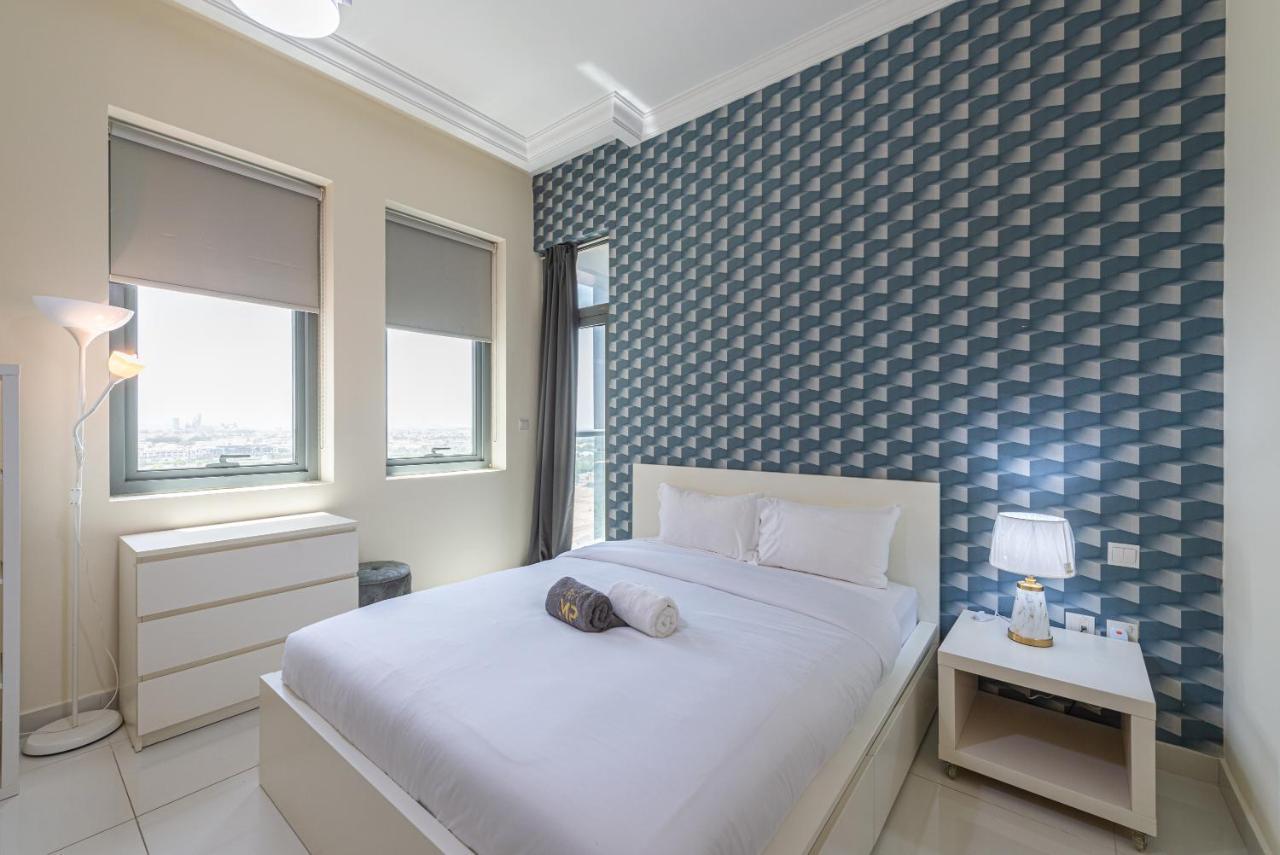 Marco Polo - Elegant Studio With Panoramic City Views Appartamento Dubai Esterno foto